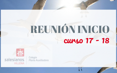 Reunión de Inicio para Familias