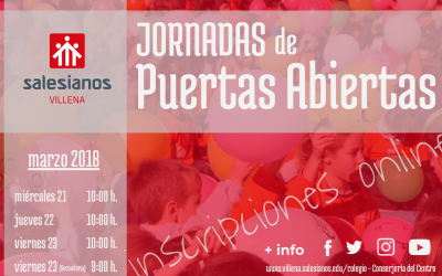 Jornadas de Puertas Abiertas 2018