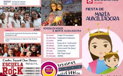 MAYO: Mes en honor a María Auxiliadora