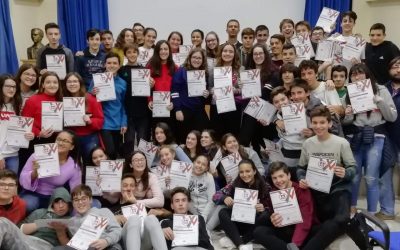 Nuestros alumnos de 3º ESO reciben el diploma como TUTORES TEI