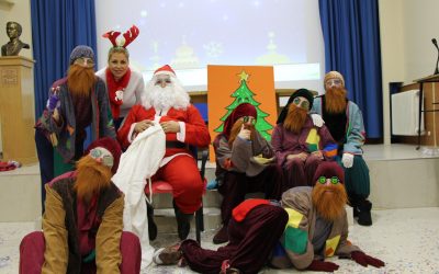 Infantil se inunda de Navidad