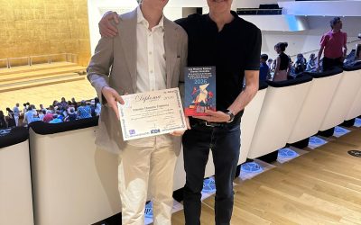 Nuestro alumno Antonio Domene participa en la gala del XXI aniversario del Concurso de Relatos Breves Juveniles de la Provincia de Alicante